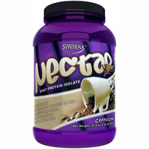 Nectar Lattes Whey Protein Isolate Cappucino 907g (2lbs) Syntrax
