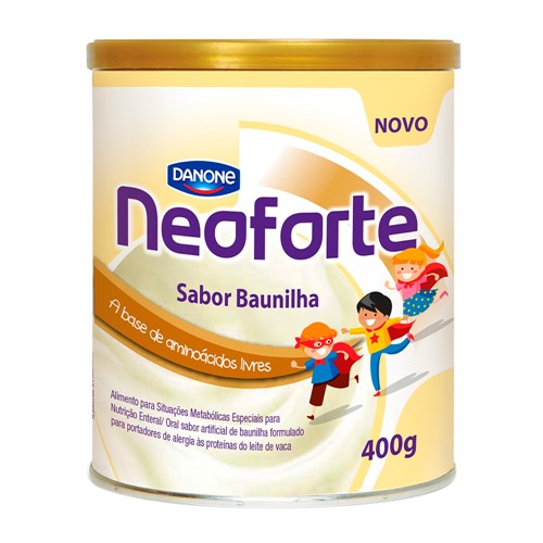 Neoforte Baunilha Suplemento Alimentar para Situações Metabólicas Especiais com 400g