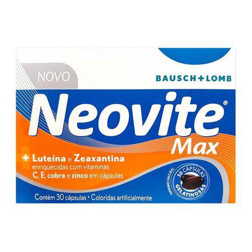 Neovite Max com 30 Cápsulas Gelatinosas