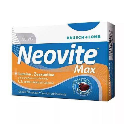 Neovite Max com 60 Cápsulas Gelatinosas