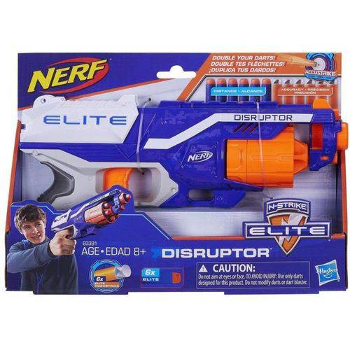 Nerf Disruptor Accustrike + Dardos Elite