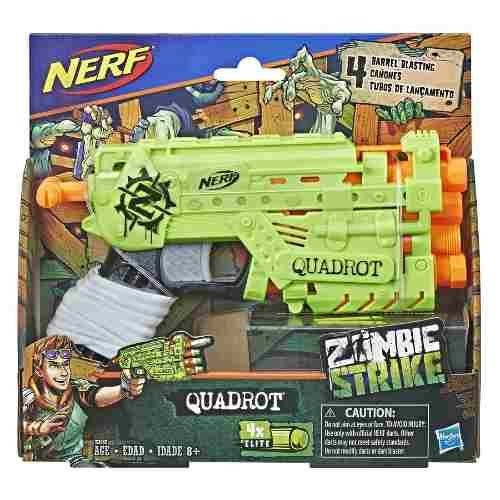 Nerf Zombie Strike Quadrot Lançador de Dardos E3062