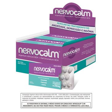 Nervocalm Nervocalm 250mg 20 Comprimidos