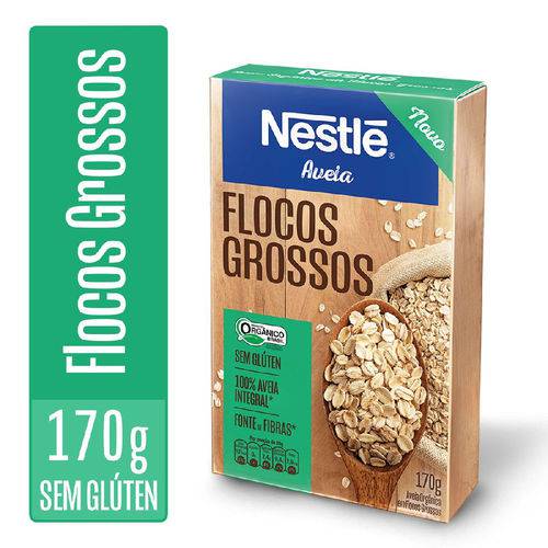 Nestle Aveia Organica em Flocos Grossos 170g