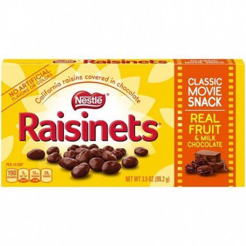 Nestlé Raisinets - Uvas Passa Cobertas com Chocolate ao Leite (99,2g)