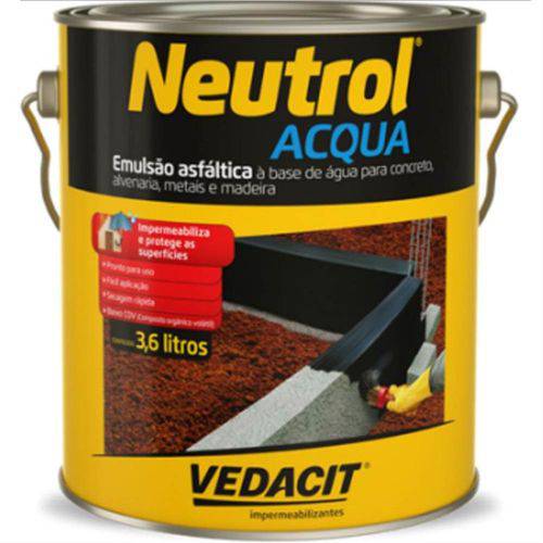 Neutrol Acqua 3,6 Litros - 121728 - VEDACIT