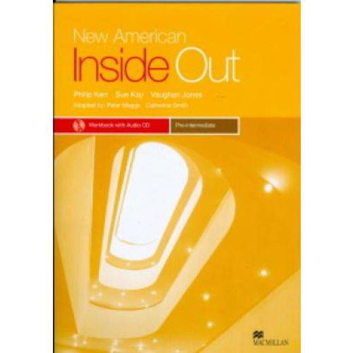 New American Inside Out Pre-intermediate - Workbook With Audio Cd - Macmillan - Elt
