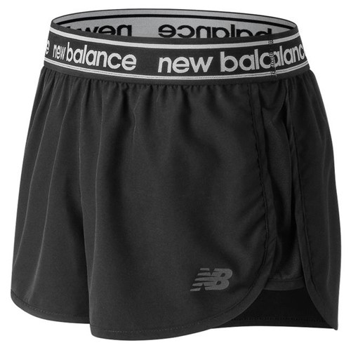 New Balance | Shorts Accelerate 2.5in Feminino Preto - G