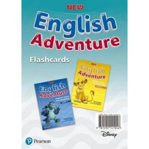 New English Adventure 1/2 Flashcards - 1st Ed