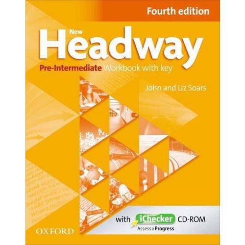 New Headway - Pre-Intermediate - Workbook + Ichecker With Key - 4ª Ed.