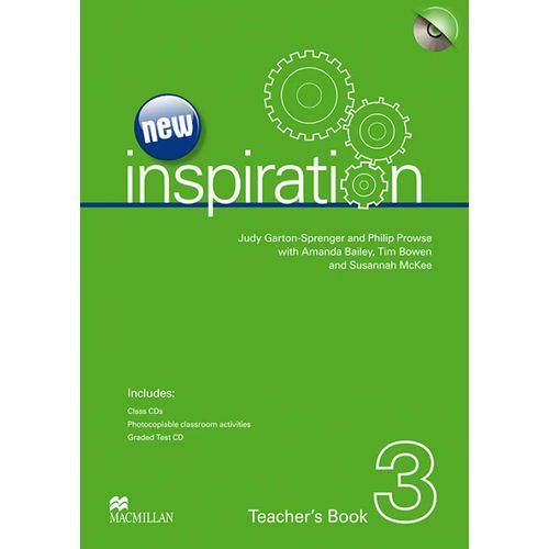 New Inspiration Teacher's Book W/test Cd & Class Audio Cd-3