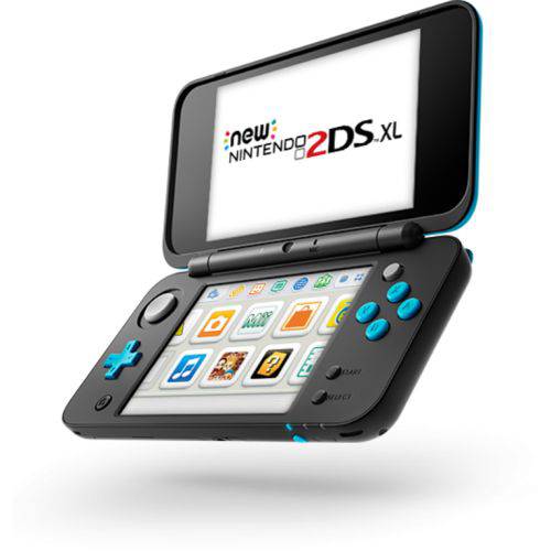 New Nintendo 2ds Xl - Preto e Azul