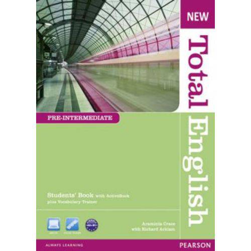 New Total English - Pre-Intermediate - Student'S Book With Active Book Cd-Rom - Second Edition