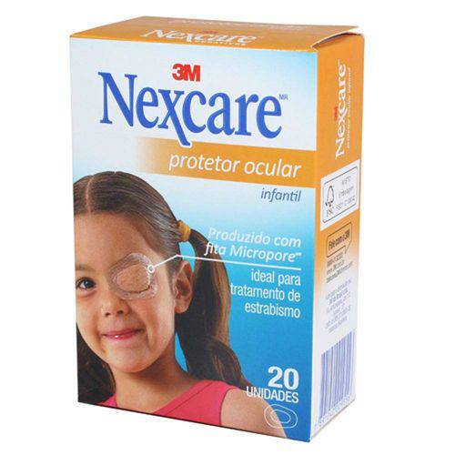 Nexcare 3m Protetor Ocular Infantil C/ 20 Unidades