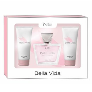 NG Parfum Bella Vida Kit - EDP + Loção Corporal + Gel de Banho Kit