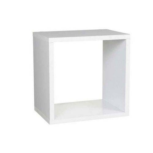 Nicho Decorativo Branco Cubo Prateleira 30x30 Cm