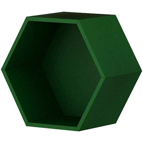 Nicho Decorativo Hexagonal Leblon Verde - Orb