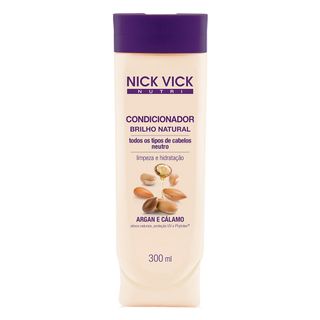 Nick & Vick Nutri-Hair Brilho Natural - Condicionador Iluminador 300ml