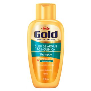 Niely Gold Óleo de Argan Pós Química - Shampoo 300ml