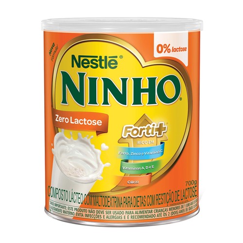 Ninho Forti+ Zero Lactose 700g