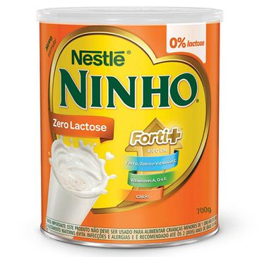 Ninho Zero Lactose Forti+ Nestle 700g