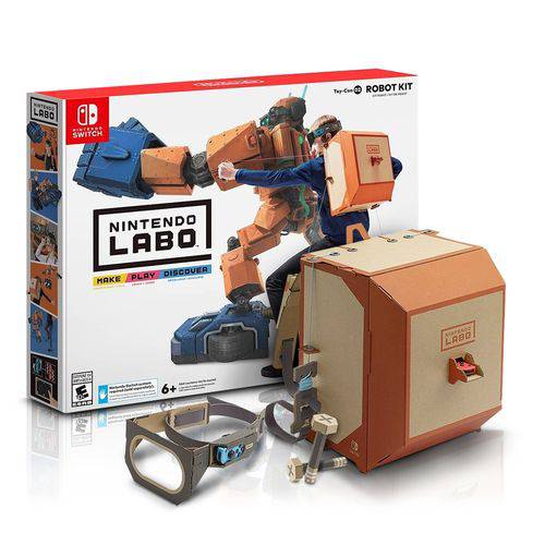 Nintendo Kit Switch Labo Robot Nintendo