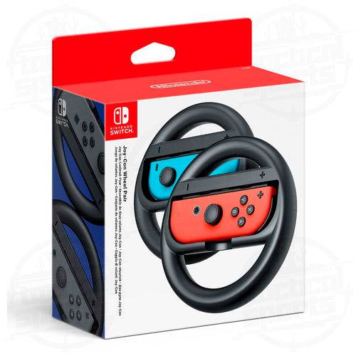 Nintendo Switch Joy Con Wheel Set com 2 Controles