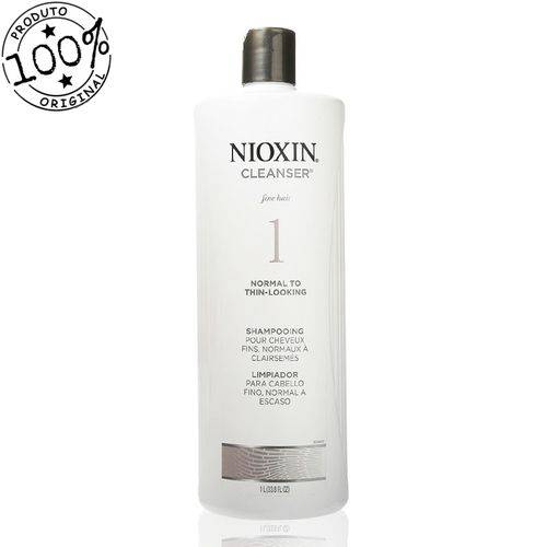 Nioxin Cleanser Shampoo 1 - 1000ml
