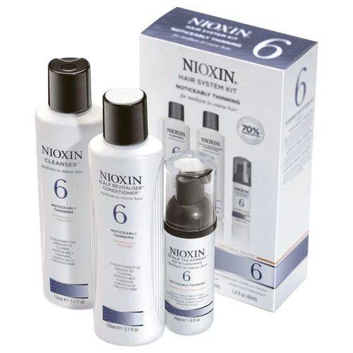 Nioxin Kit System 6 (3 Produtos)