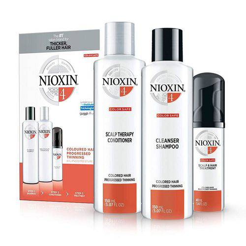 Nioxin System 4 Kit de Tratamento - Pequeno (3 Produtos)