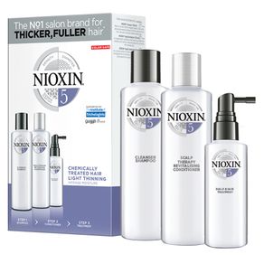 Nioxin Trial Kit Sistema 5 - Shampoo + Condicionador + Leave-in Kit
