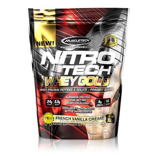 Nitro Tech 100% Whey Gold (454g) - Muscle Tech