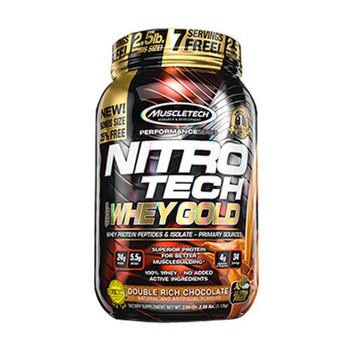 Nitro Tech 100% Whey Gold 2,5lbs - MuscleTech