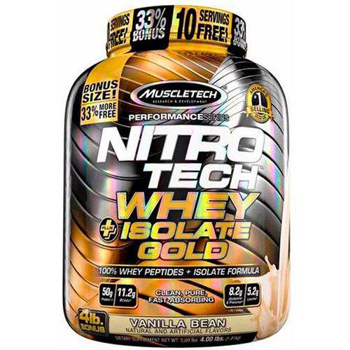 Nitro Tech Whey Isolate Gold 1,8kg - Muscletech
