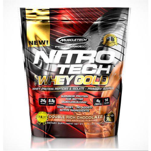 Nitrotech 100 Whey Gold 454 Gr Refil MuscleTech