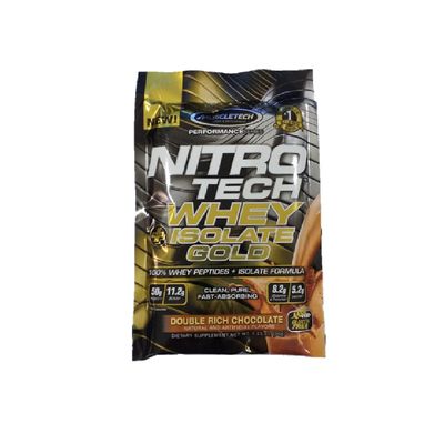 NitroTech 35g X 12 Unidades Double Rich Chocolate Muscletech