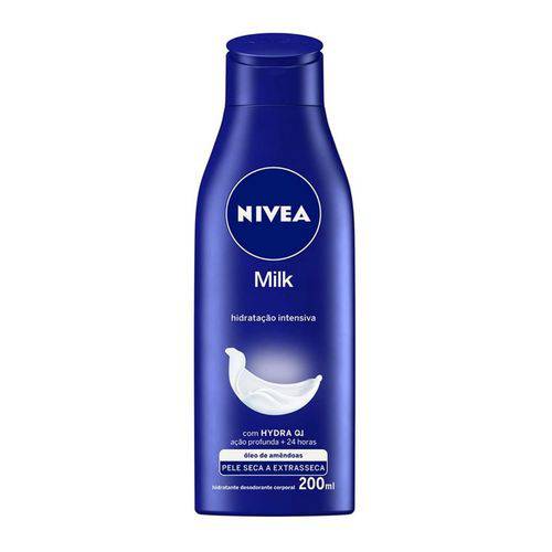 Nivea Body Hidr.200ml Milk Extra Seca