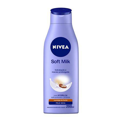 Nivea Body Hidr.200ml Soft Milk 24h