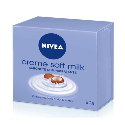 Nivea Sabonete Barra Soft Milk Box 90g