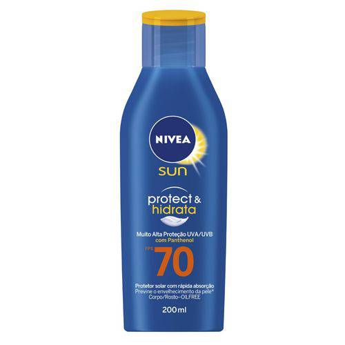 Nivea Sun Protect&hidrata Protetor Solar Fps 70 200ml