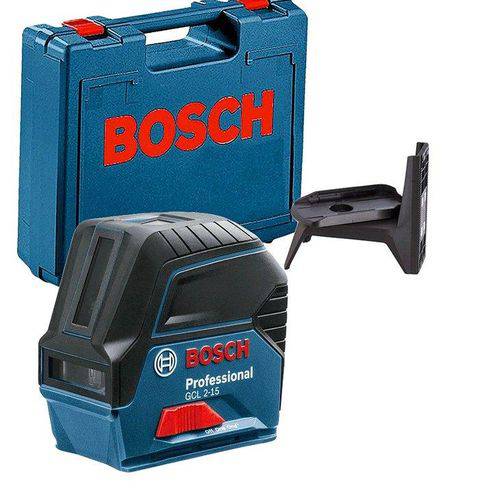 Nível Laser Bosch GCL 2-15, Maleta, Suporte