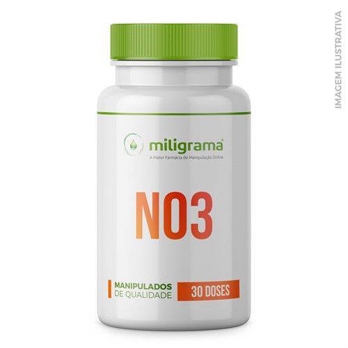NO3 - L-Arginina Nitrato 1200mg Cápsulas - 30 Doses