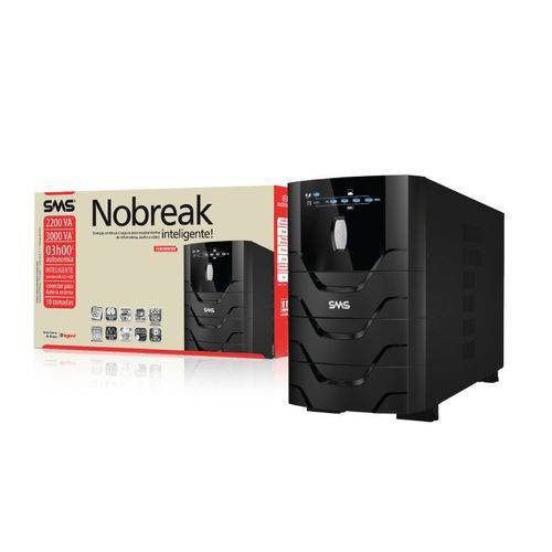 Nobreak Interactive Sms 27745 Power Vision Ng 2200va Entrada Bivolt e Saída 115v com 10 Tomadas