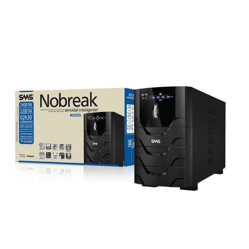 Nobreak Senoidal Interactive Sms 27873 Power Sinus Ng 3200va Entrada e Saída 220v