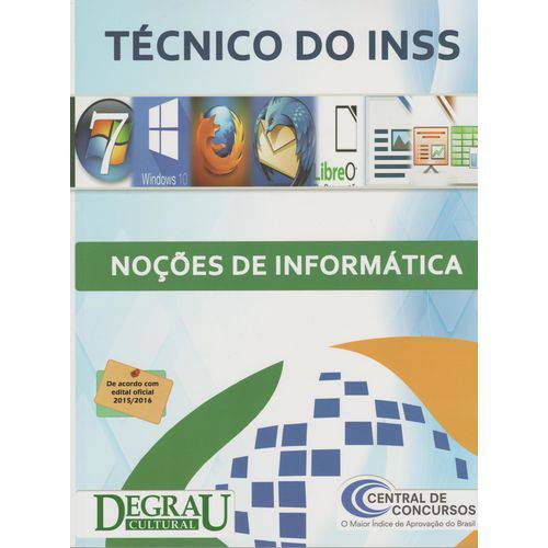 Nocoes de Informática - Tecnico do Inss