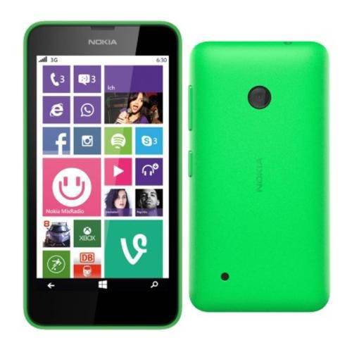 Nokia Lumia 635 4g 8gb Tela 4,5" Câm 5mp - Verde