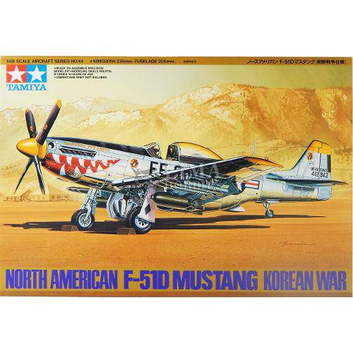 North American F-51d Mustang Korean War 1/48 Tamiya 61044