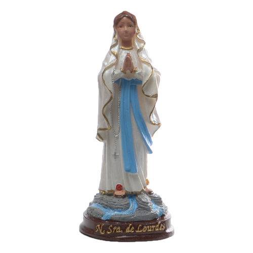 Nossa Senhora de Lourdes 15cm em Resina
