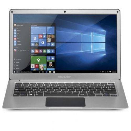 Notebook 13.3 Pol. 4Gb/64Gb/Celeron/Windows - Prata - Pc222