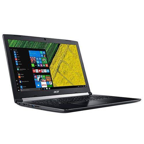 Notebook Acer Aspire 5 A517-51-57ss de 17.3” com 2.5ghz/8gb Ram/1tb HD - Pret